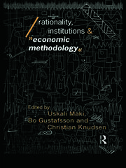Rationality, Institutions and Economic Methodology book cover
