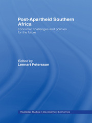 Post-Apartheid Southern Africa: Economic Challenges and Policies for the Future book cover