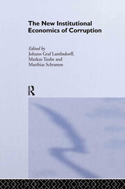 The New Institutional Economics of Corruption book cover
