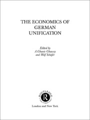 The Economics of German Unification book cover