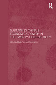 Sustaining China's Economic Growth in the Twenty-first Century book cover