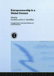 Entrepreneurship in a Global Context book cover