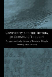 Complexity and the History of Economic Thought book cover