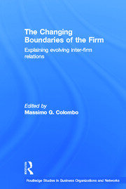 The Changing Boundaries of the Firm: Explaining Evolving Inter-firm Relations book cover