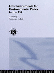 New Instruments for Environmental Policy in the EU book cover