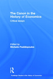 The Canon in the History of Economics: Critical Essays book cover