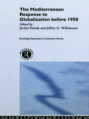 The Mediterranean Response to Globalization before 1950 book cover