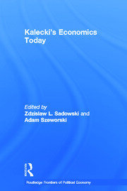 Kalecki's Economics Today book cover
