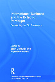 International Business and the Eclectic Paradigm: Developing the OLI Framework book cover