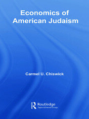 Economics of American Judaism book cover