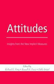 Attitudes: Insights from the New Implicit Measures book cover
