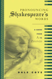 Pronouncing Shakespeare's Words book cover