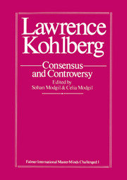 Lawrence Kohlberg book cover