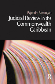 Judicial Review in the Commonwealth Caribbean book cover