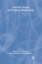 Current Issues in Political Marketing book cover