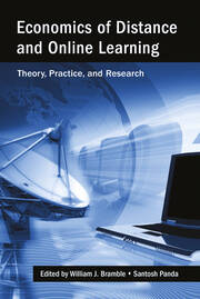 Economics of Distance and Online Learning: Theory, Practice and Research book cover