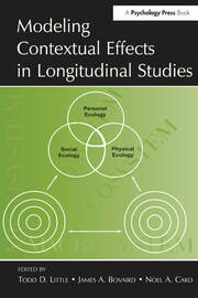 Modeling Contextual Effects in Longitudinal Studies book cover