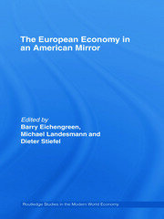 The European Economy in an American Mirror book cover