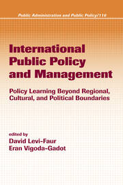 International Public Policy and Management book cover