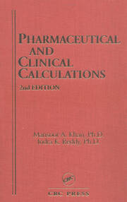 Pharmaceutical and Clinical Calculations book cover