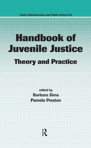 Handbook of Juvenile Justice: Theory and Practice book cover
