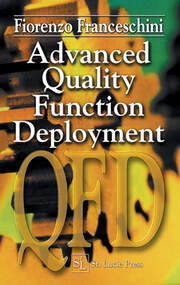 Advanced Quality Function Deployment book cover