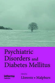 Psychiatric Disorders and Diabetes Mellitus book cover