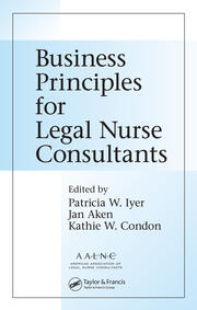 Business Principles for Legal Nurse Consultants book cover