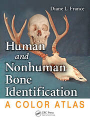 Human and Nonhuman Bone Identification: A Color Atlas book cover