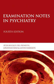 Examination Notes in Psychiatry book cover