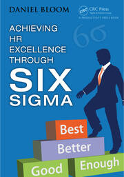 Achieving HR Excellence through Six Sigma book cover