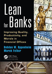Lean for Banks: Improving Quality, Productivity, and Morale in Financial Offices book cover