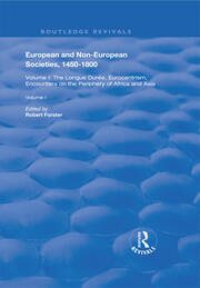 European and Non-European Societies, 1450-1800: Volume II: Religion, Class, Gender, Race book cover
