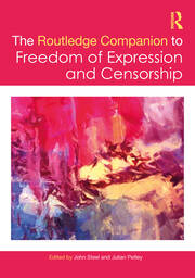 The Routledge Companion to Freedom of Expression and Censorship book cover