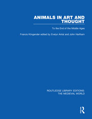 Animals in Art and Thought: To the End of the Middle Ages book cover