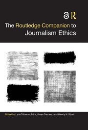 The Routledge Companion to Journalism Ethics book cover
