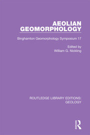 Aeolian Geomorphology: Binghamton Geomorphology Symposium 17 book cover