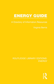 Energy Guide: A Directory of Information Resources book cover