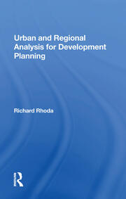 Urban And Regional Analysis For Development Planning book cover