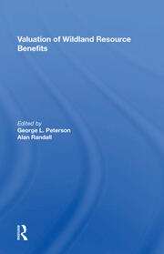 Valuation Of Wildland Resource Benefits book cover