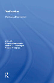 Verification: Monitoring Disarmament book cover
