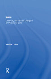 Zaire: Continuity And Political Change In An Oppressive State book cover