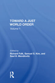 Toward A Just World Order book cover