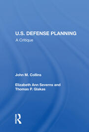 U.S. Defense Planning: A Critique book cover