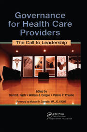 Governance for Health Care Providers: The Call to Leadership book cover