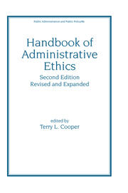 Handbook of Administrative Ethics book cover
