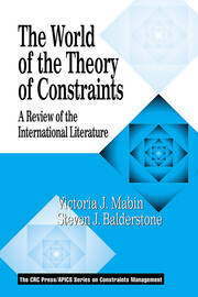 The World of the Theory of Constraints: A Review of the International Literature book cover