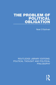 The Problem of Political Obligation book cover