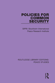 Policies for Common Security book cover
