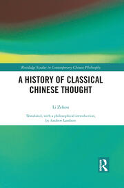 A History of Classical Chinese Thought book cover
